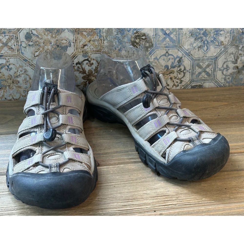 Keen Venice H2 Slides Sandals Water Hiking Mule Shoes Womens 9 Tan Comfort